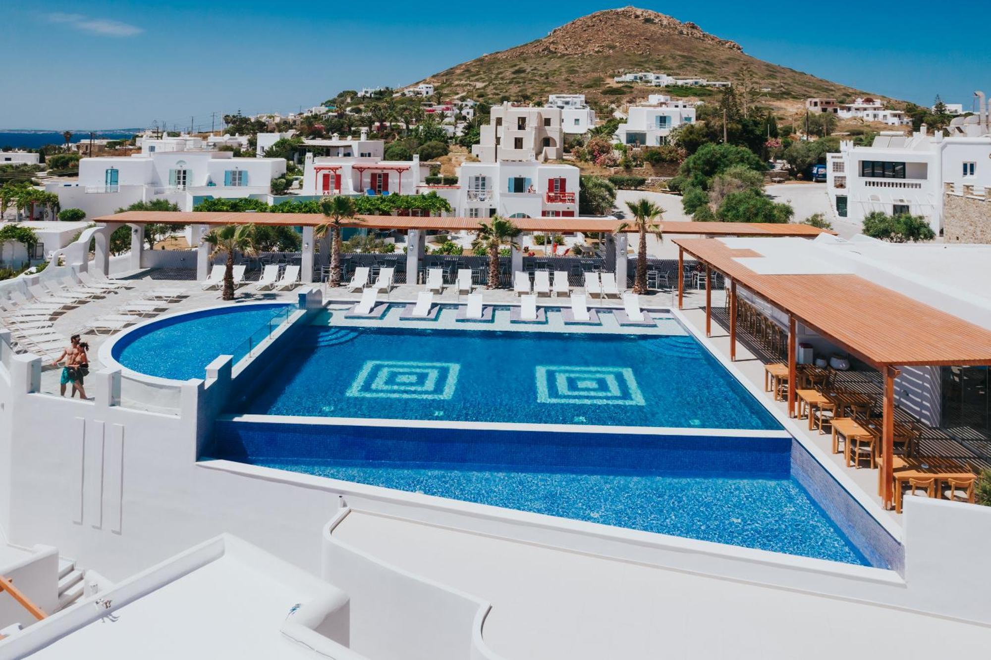 Naxos Grand Hotel Naxos City Exteriör bild