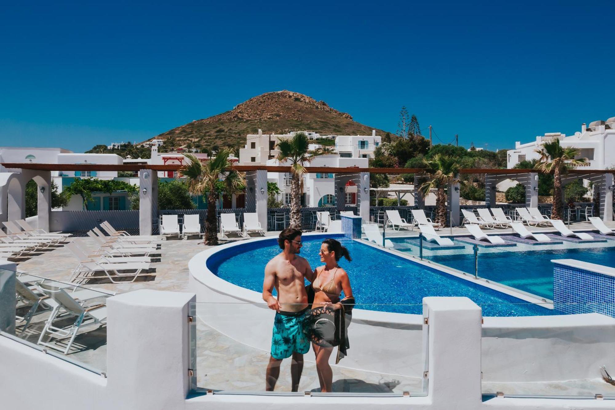 Naxos Grand Hotel Naxos City Exteriör bild